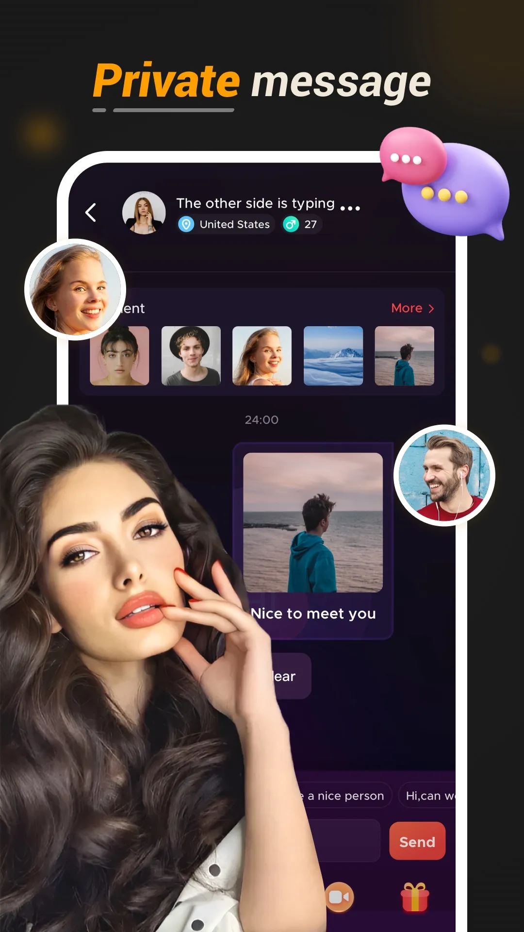 ComHub - Video chat online | Indus Appstore | Screenshot