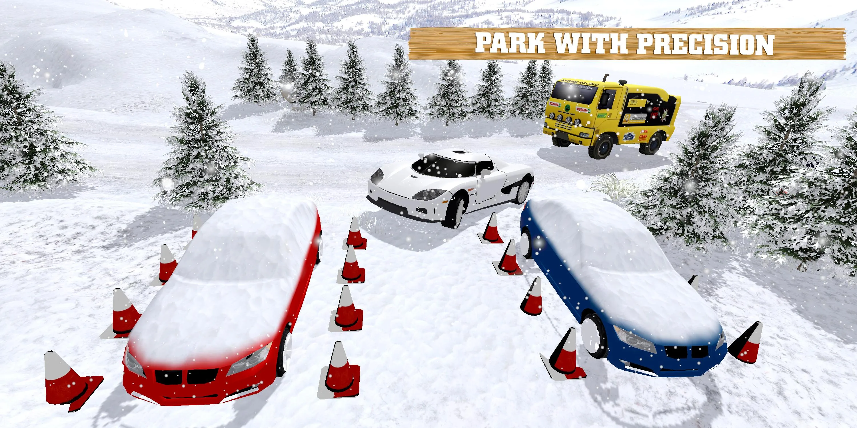 Frosty Car Parking School 3D | Indus Appstore | Screenshot