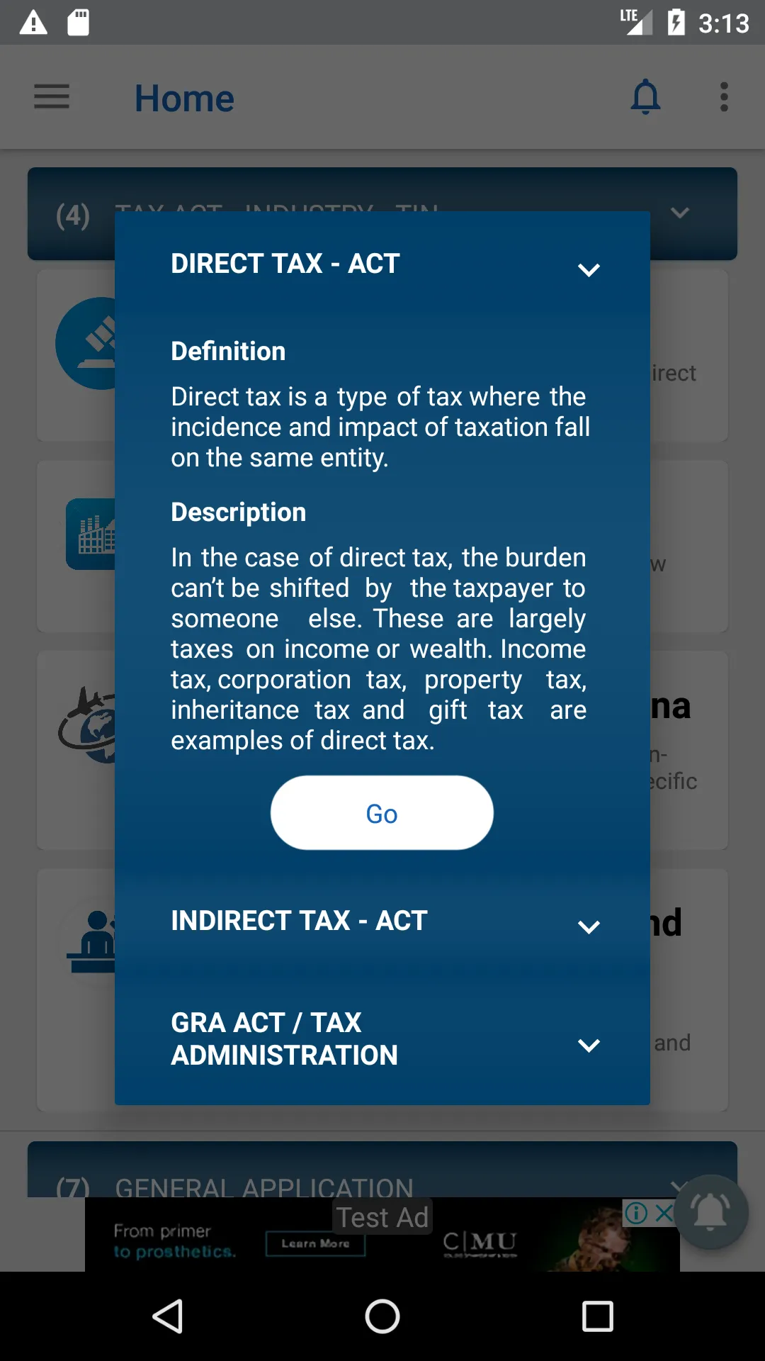 Ghana Tax Laws | Indus Appstore | Screenshot