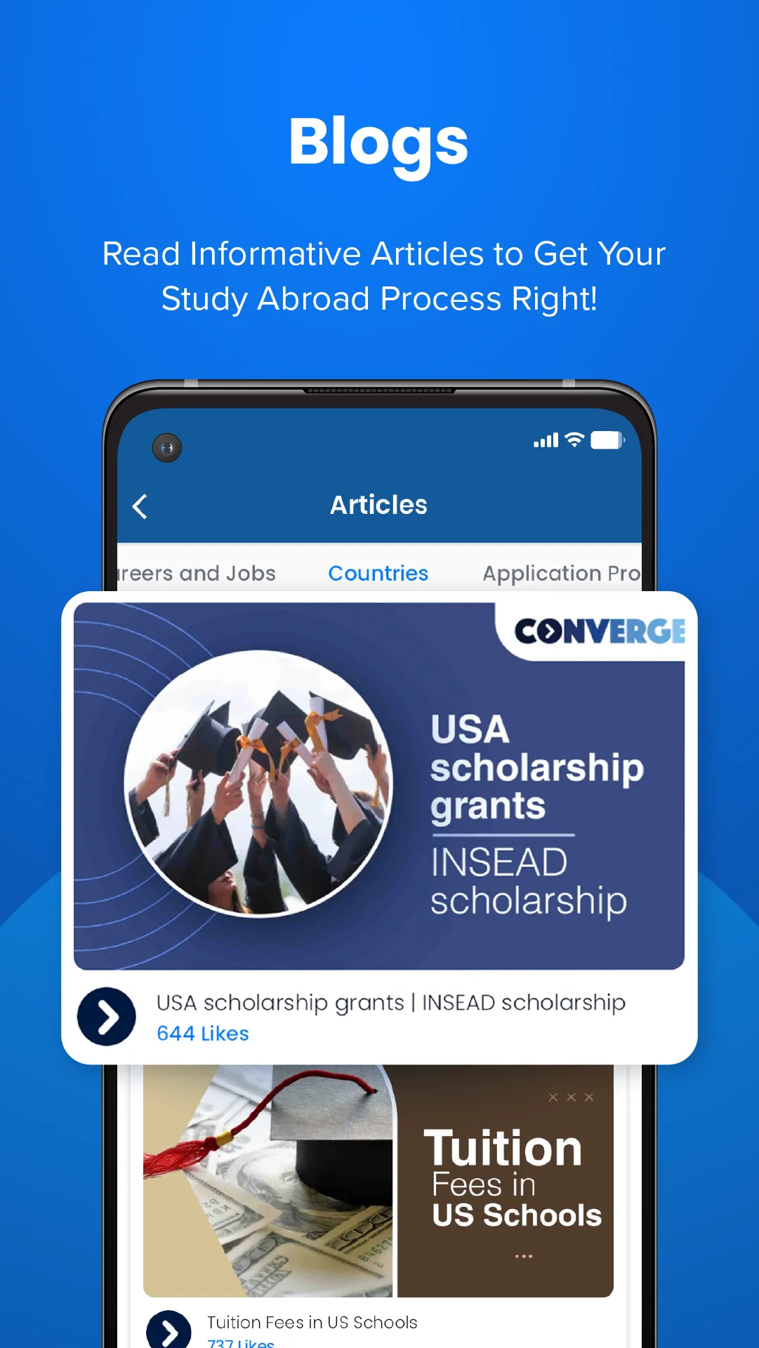 Converge Study Abroad | Indus Appstore | Screenshot