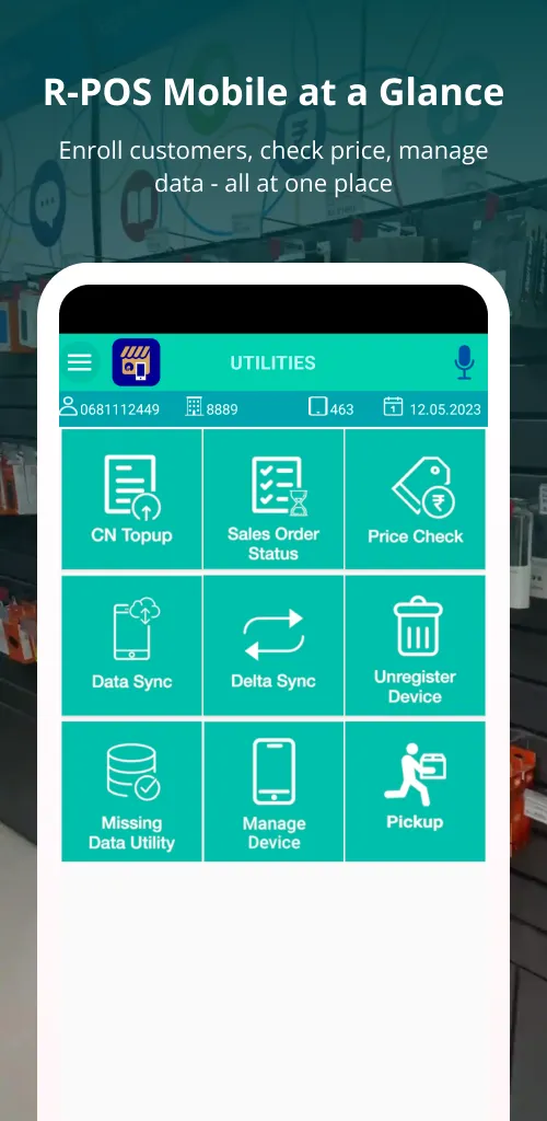 RPOS Mobile | Indus Appstore | Screenshot