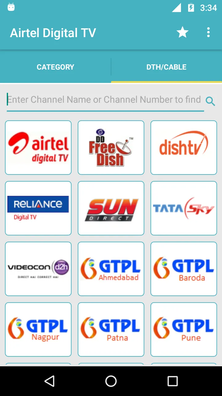 TV Channel Finder | Indus Appstore | Screenshot