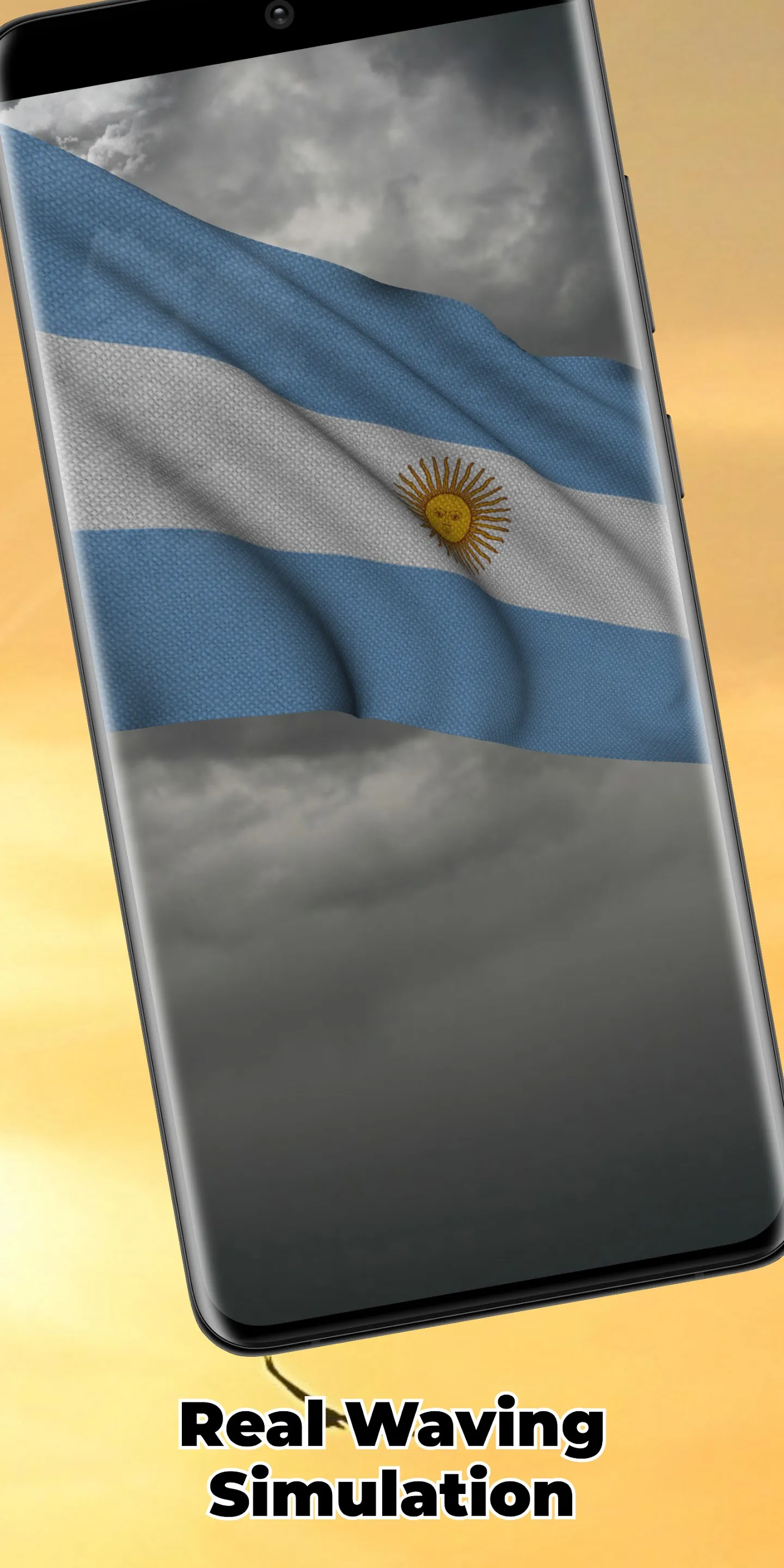 Argentina Flag Live Wallpaper | Indus Appstore | Screenshot