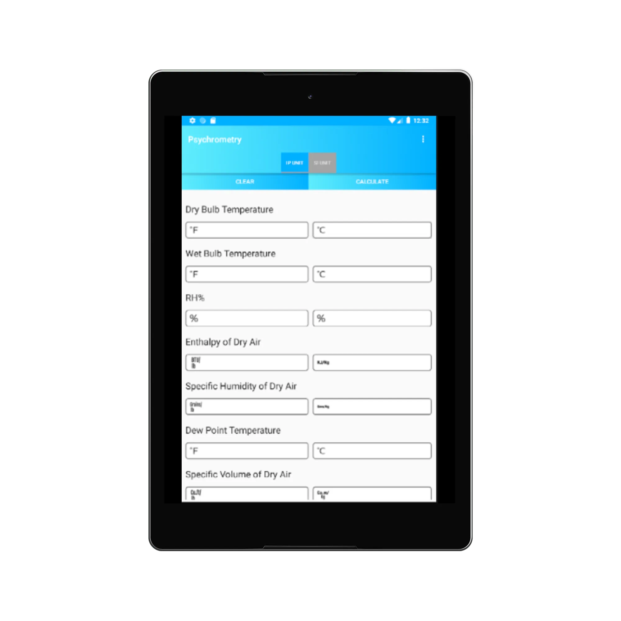 Psychrometry Calculator | Indus Appstore | Screenshot