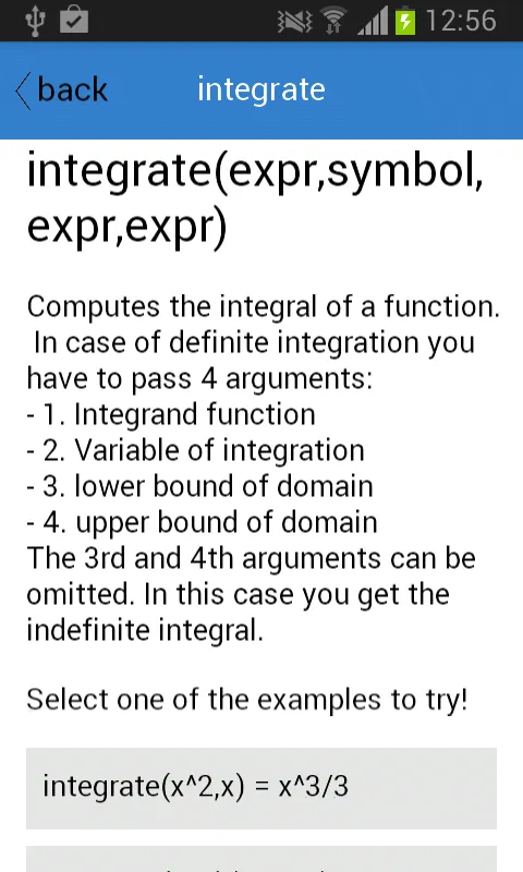 Symbolic Calculator | Indus Appstore | Screenshot