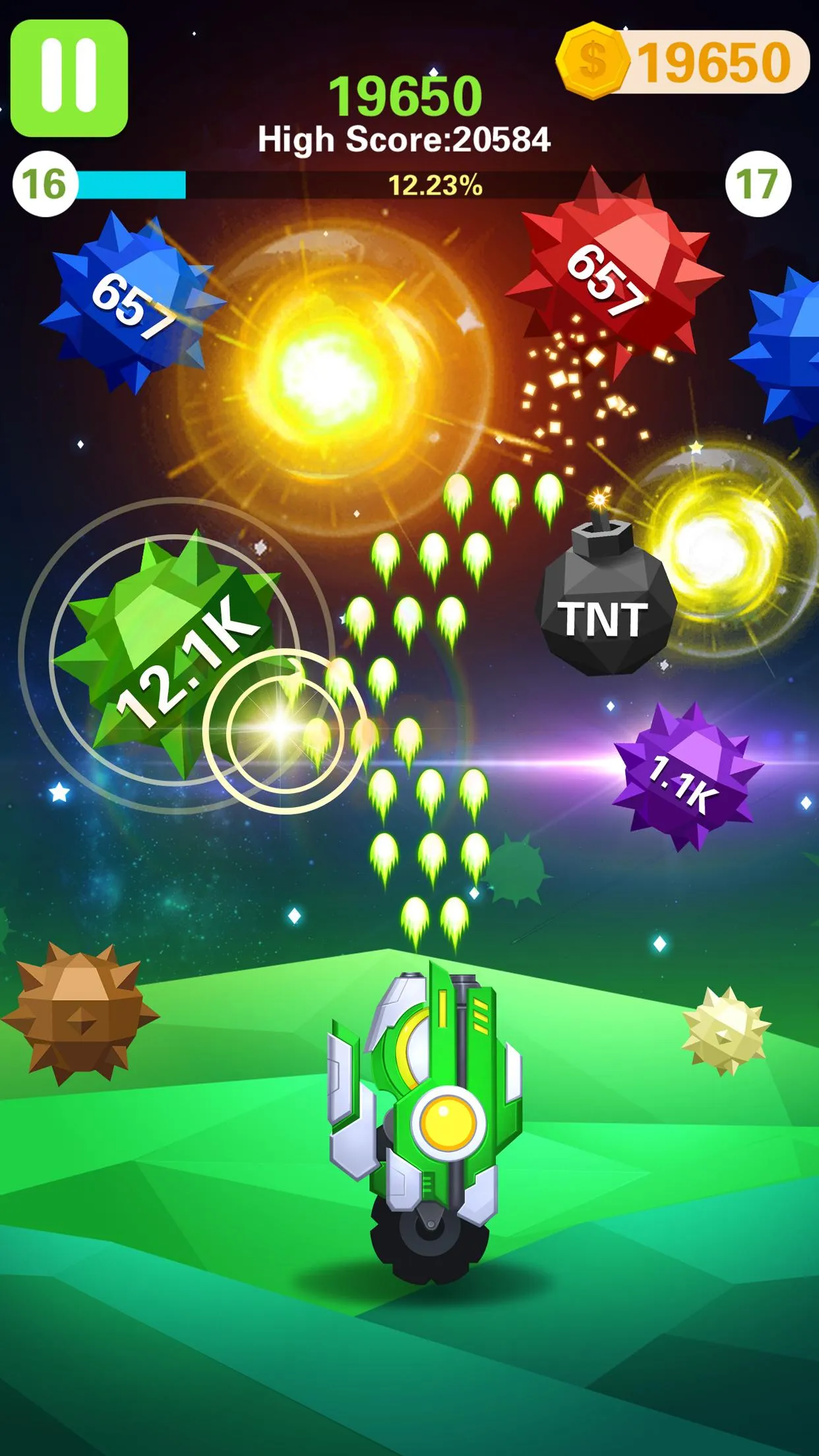 Rock Blast - Fire Ball | Indus Appstore | Screenshot