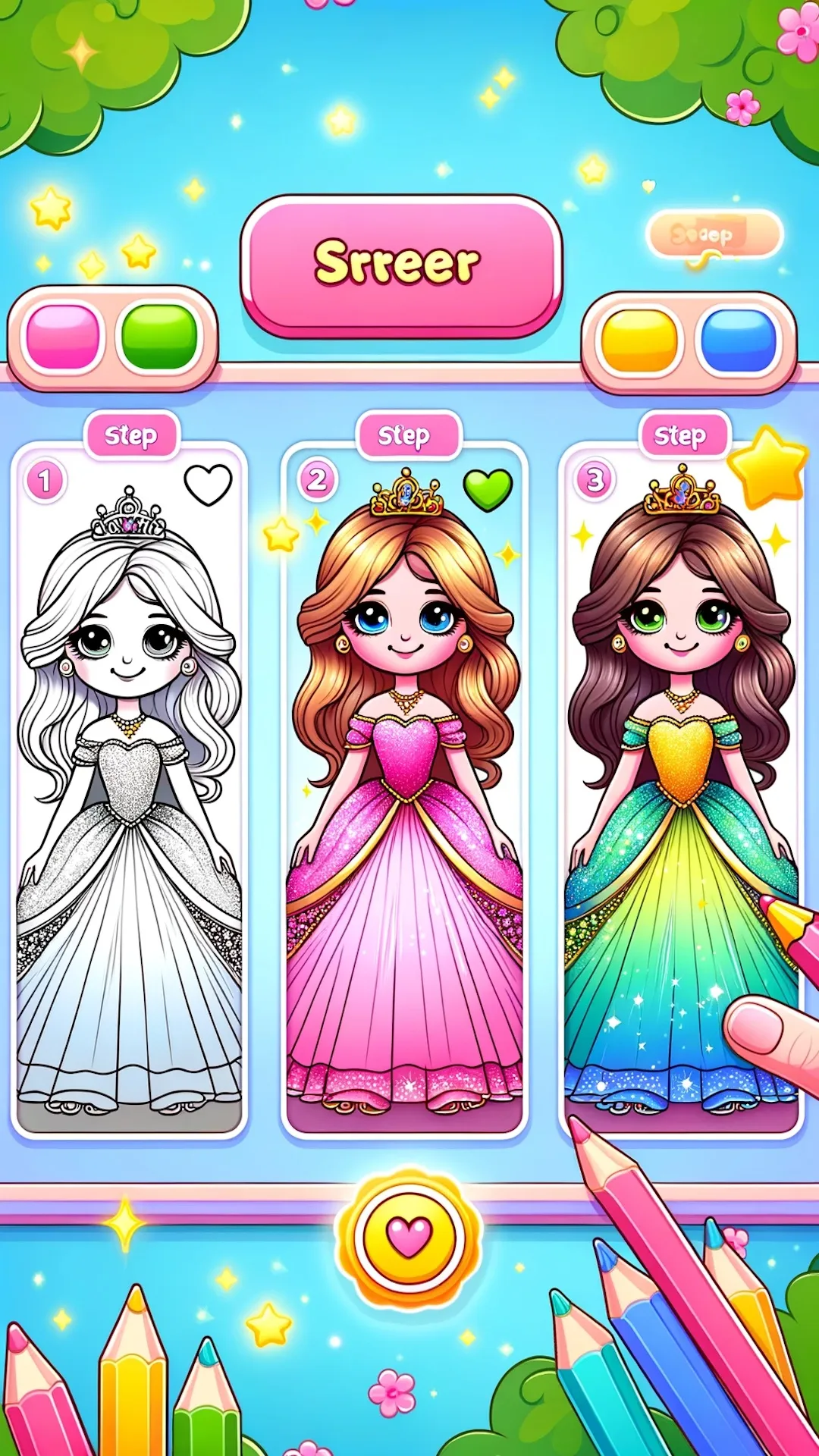 Learn to Draw Games for Girls | Indus Appstore | Screenshot