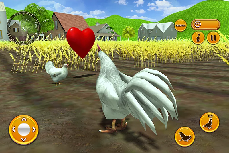 Talking Rooster: Chicken Games | Indus Appstore | Screenshot