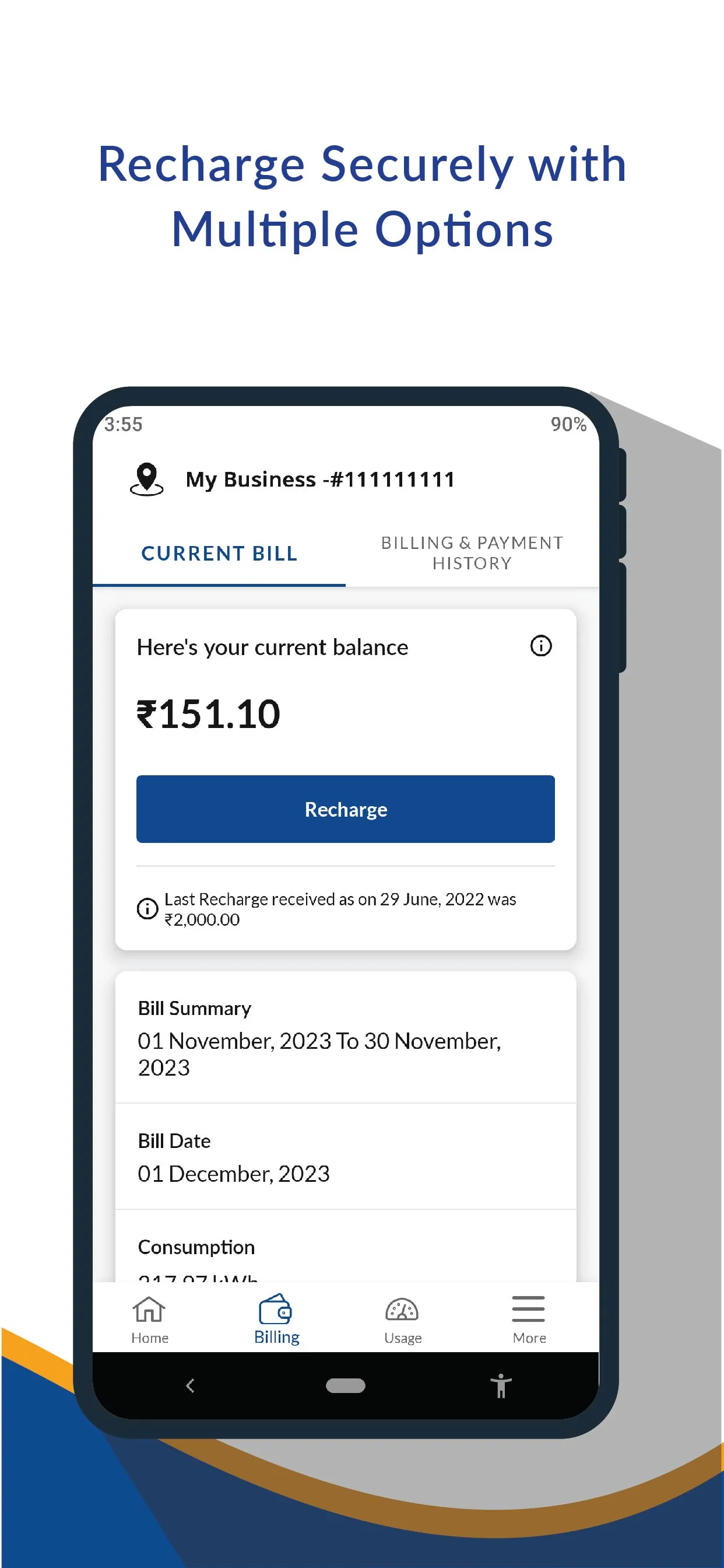 DGVCL Smart Meter | Indus Appstore | Screenshot