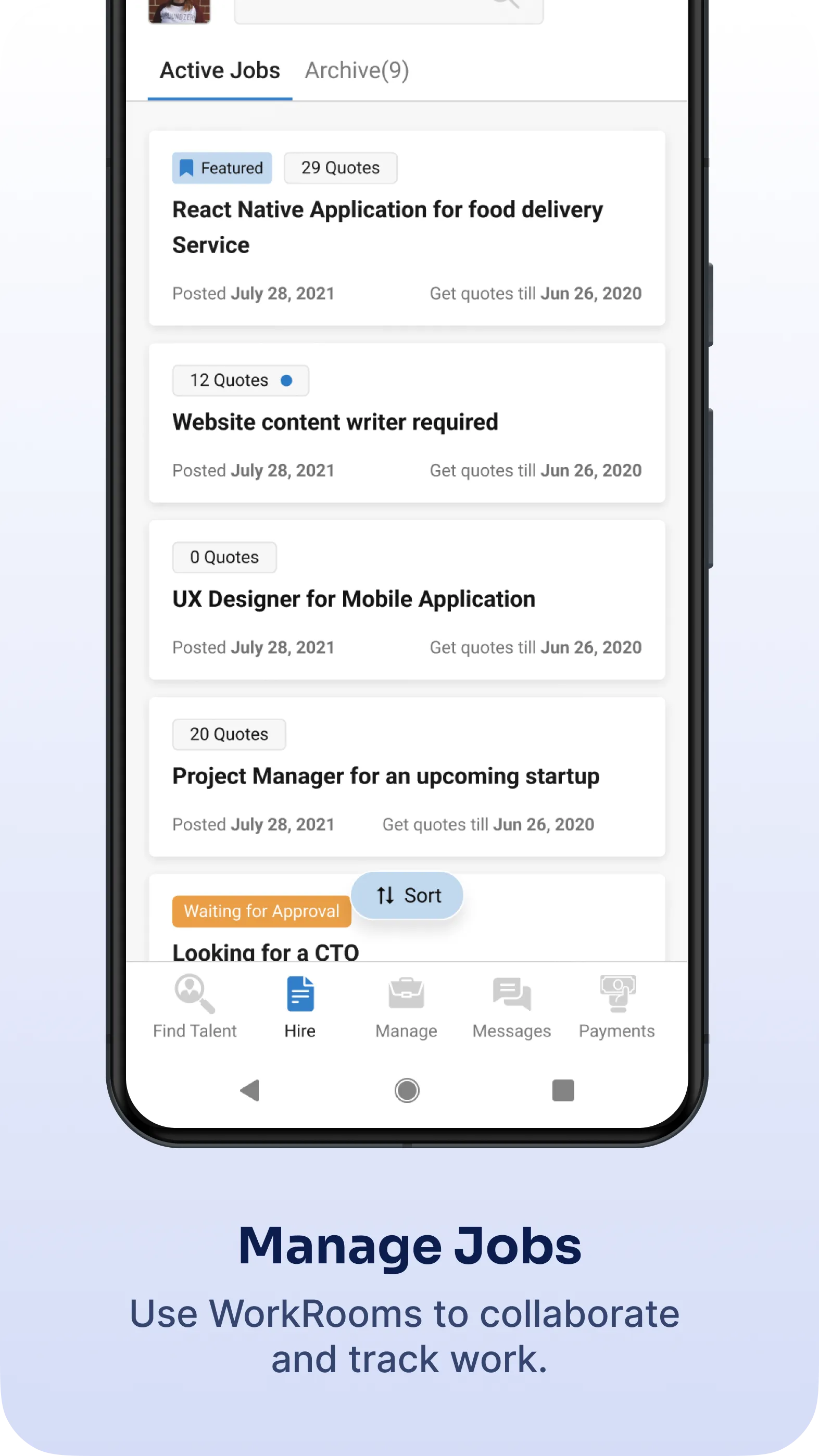 Guru for Employers | Indus Appstore | Screenshot