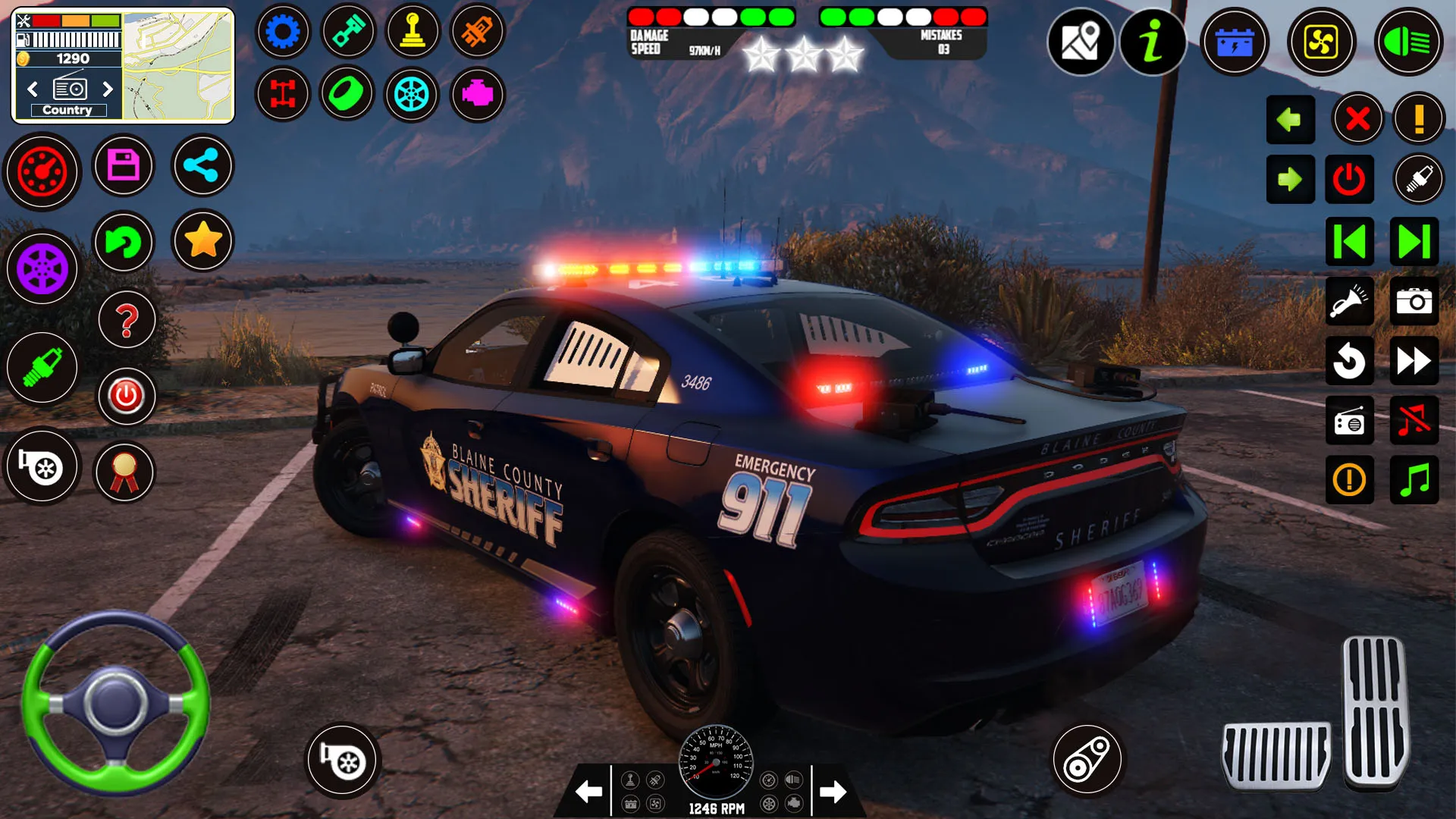 US Police Prado Parking 3D | Indus Appstore | Screenshot