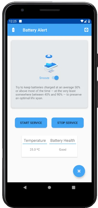 Battery Alert | Indus Appstore | Screenshot