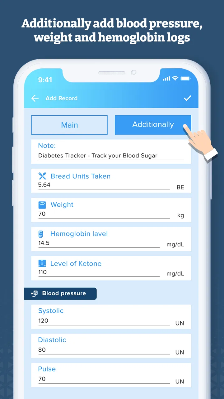 Journal: Blood Sugar Diary | Indus Appstore | Screenshot