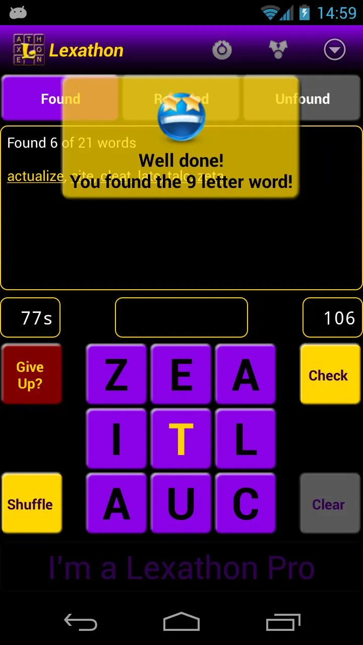 Lexathon® word jumble | Indus Appstore | Screenshot