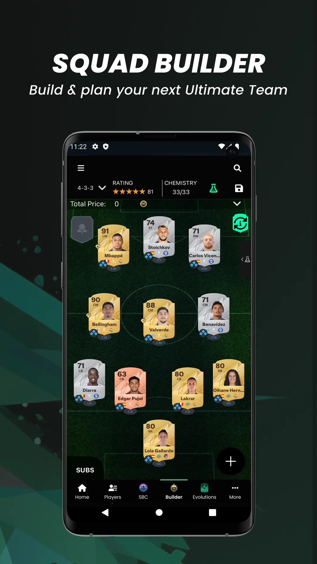 FUTBIN FC 25 Evolutions & More | Indus Appstore | Screenshot