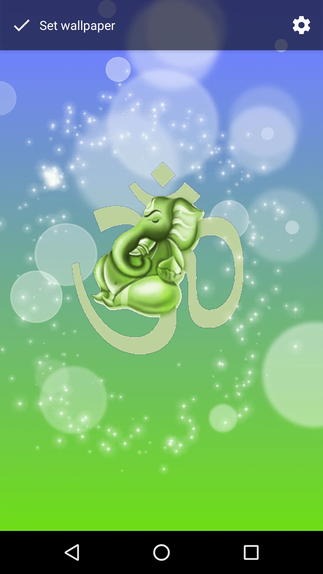 Lord Ganesha Live Wallpaper HD | Indus Appstore | Screenshot