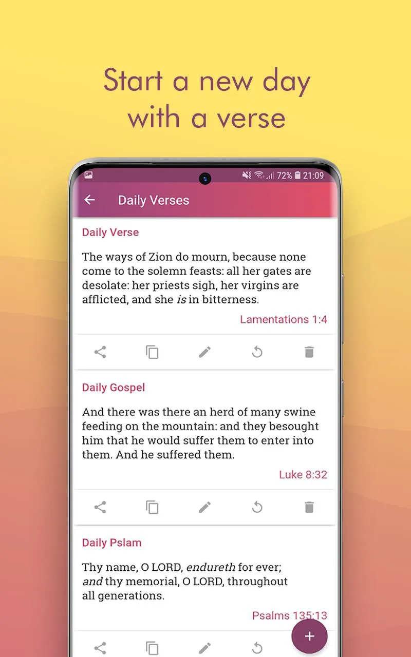 Daily Devotional Bible App | Indus Appstore | Screenshot