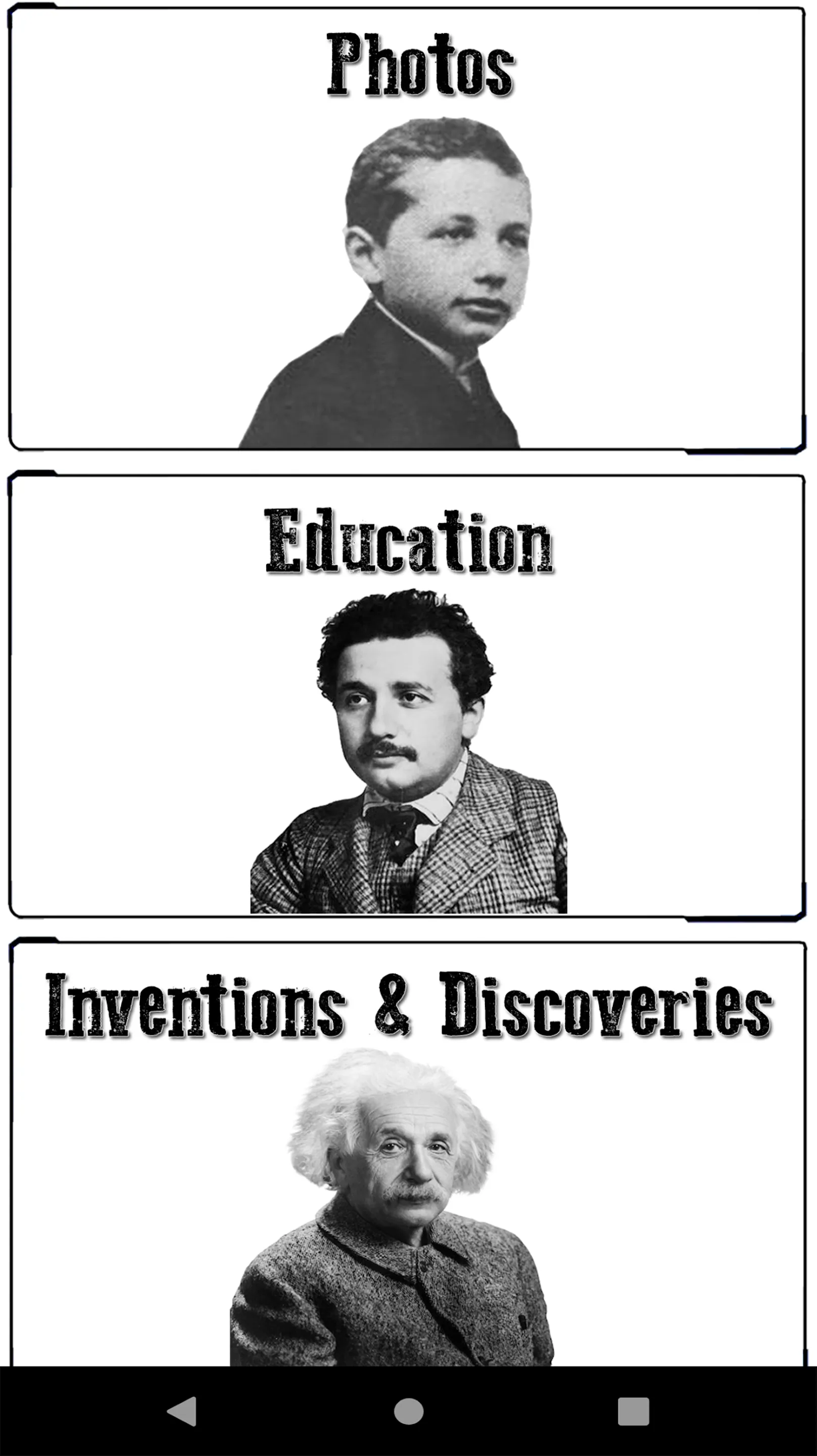 Albert Einstein Biography | Indus Appstore | Screenshot