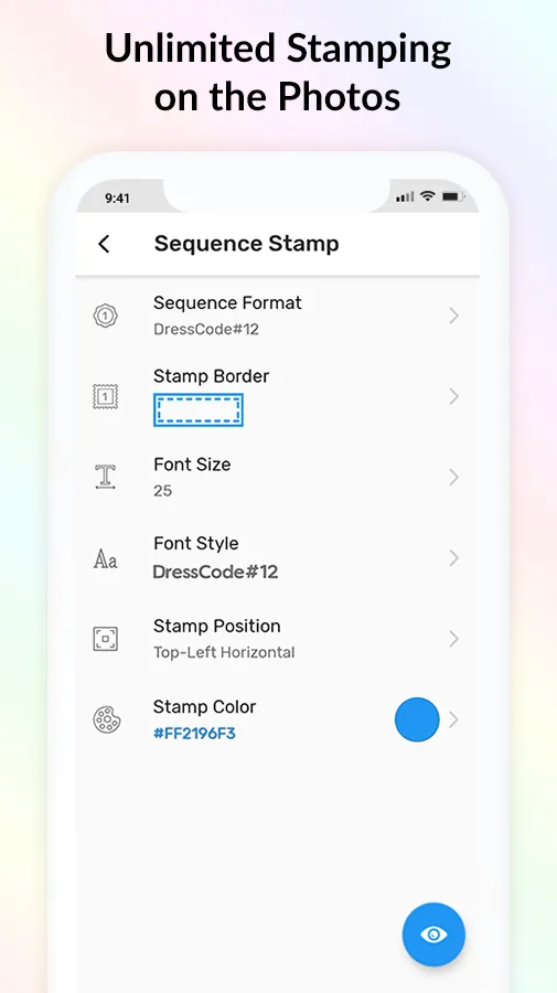 Auto Numbering Sequence Stamp | Indus Appstore | Screenshot