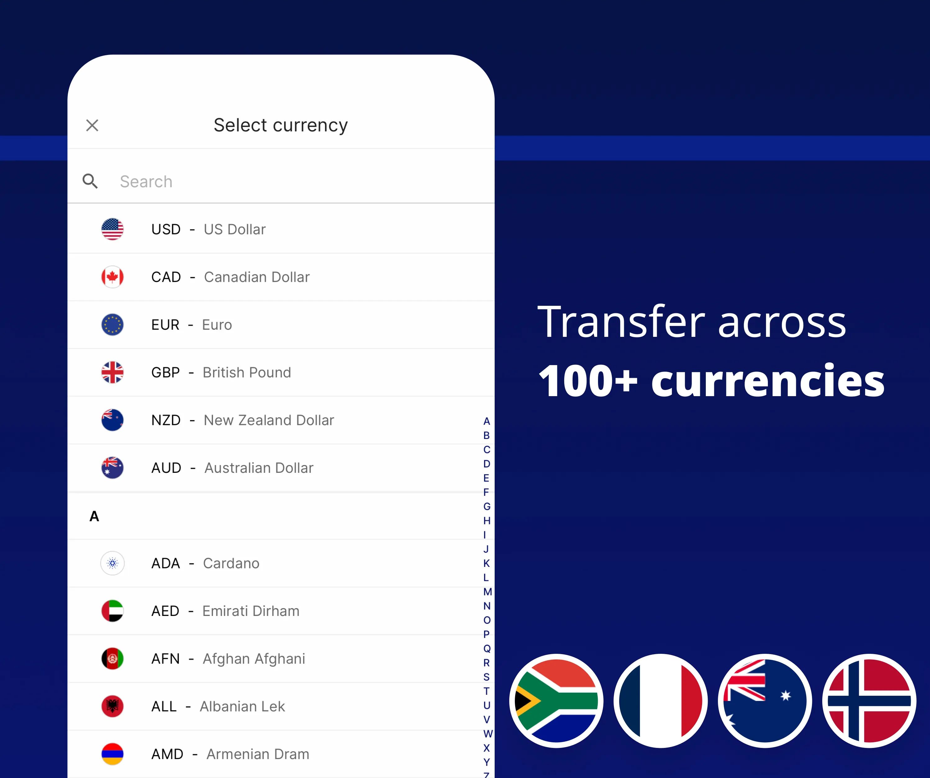 Xe Money Transfer & Converter | Indus Appstore | Screenshot