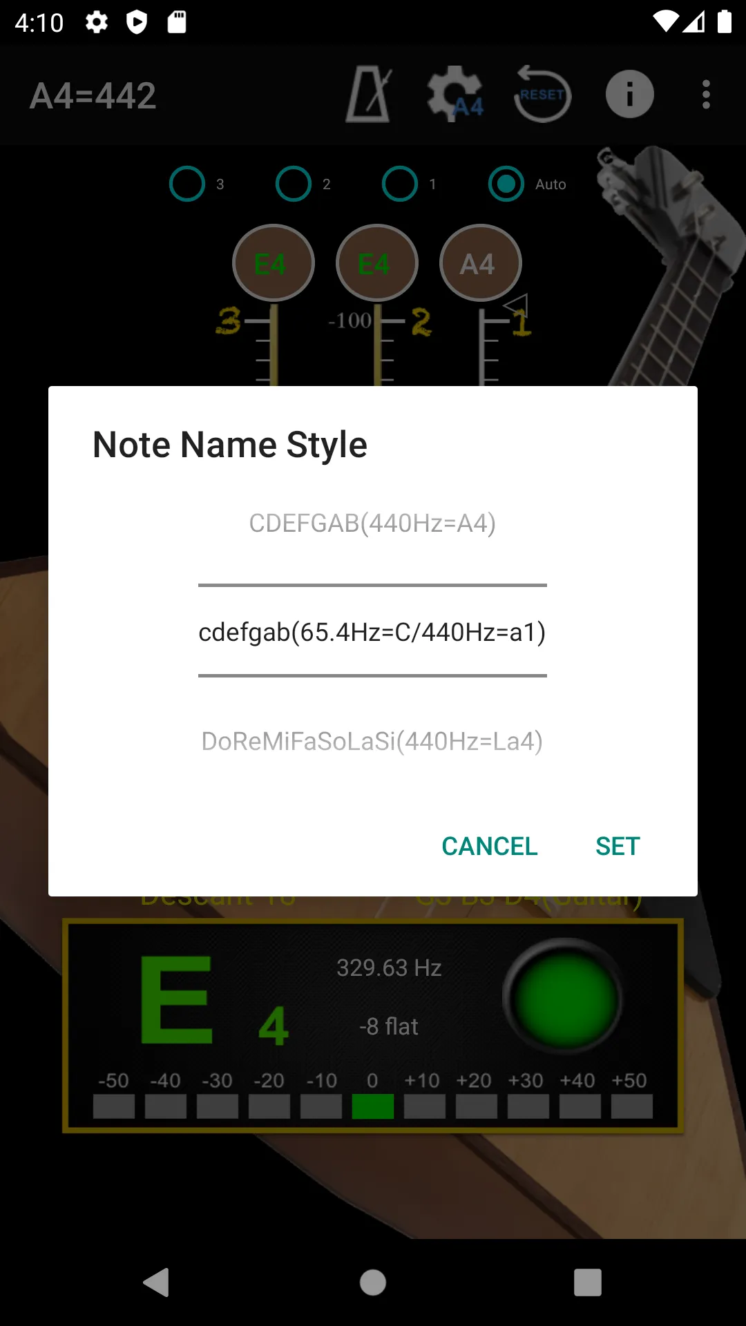 Balalaika Tuner & Metronome | Indus Appstore | Screenshot