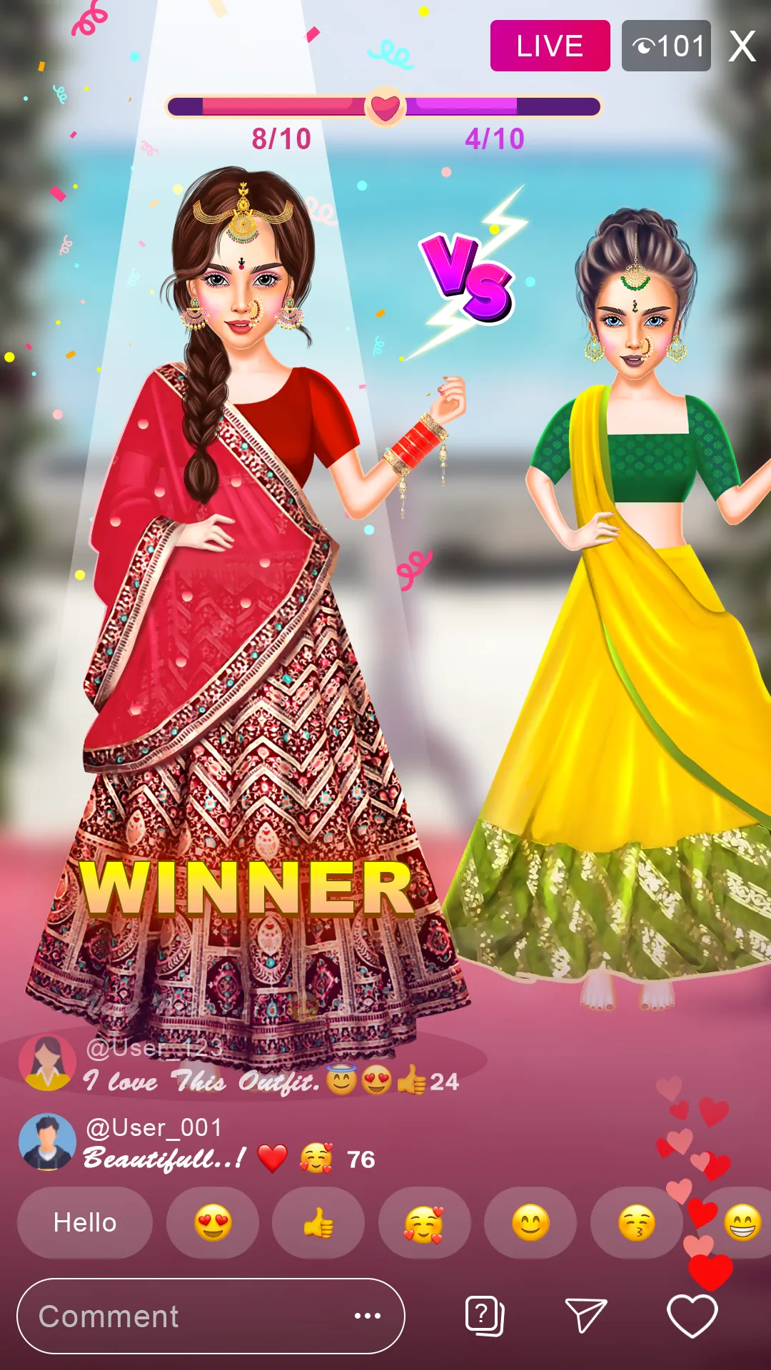 Indian Wedding Dress-up | Indus Appstore | Screenshot