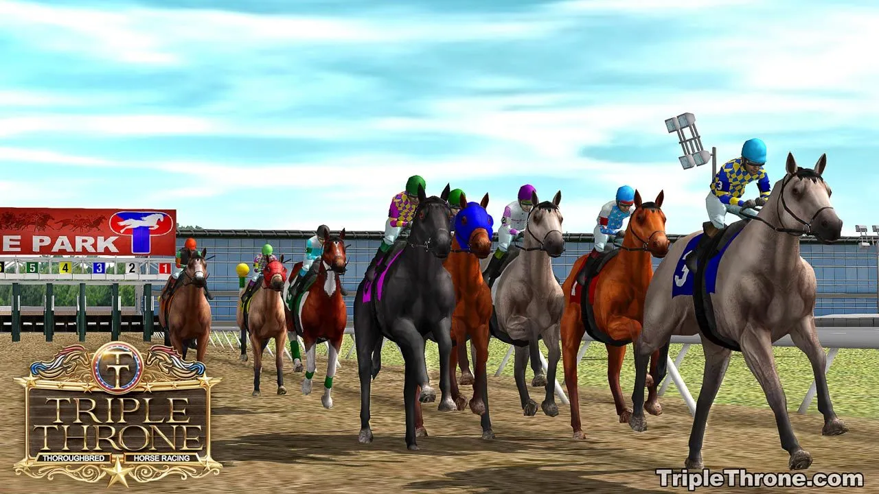 Triple Throne Horse Racing | Indus Appstore | Screenshot