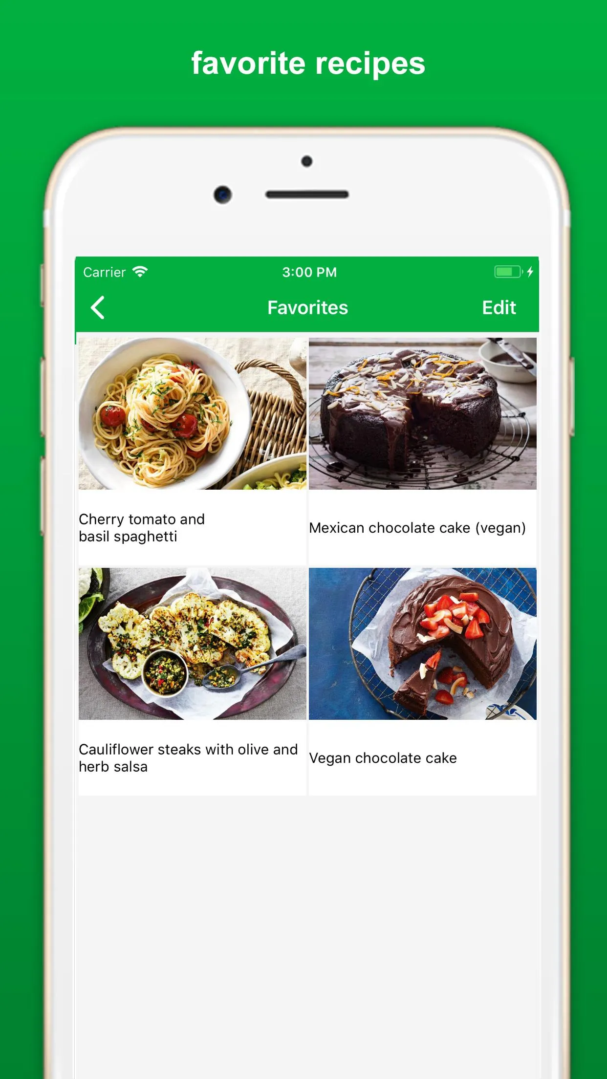 Vegan & Vegetarian Recipes - H | Indus Appstore | Screenshot