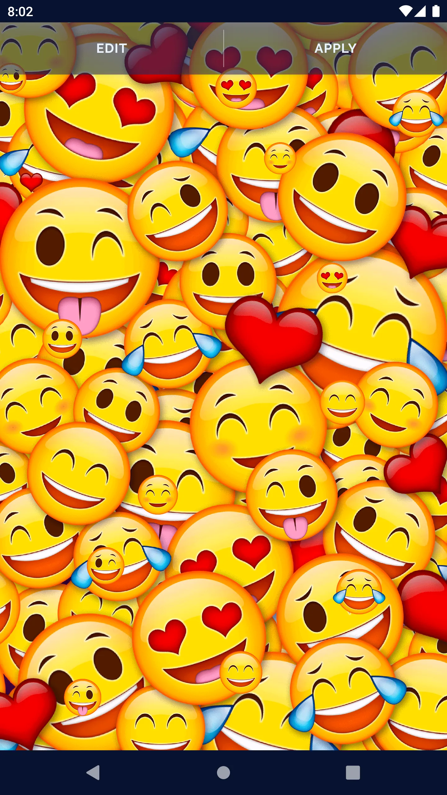 Emoji Wink Live Wallpaper | Indus Appstore | Screenshot