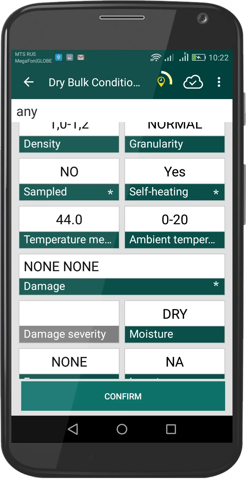 arl Dry Bulk Survey | Indus Appstore | Screenshot