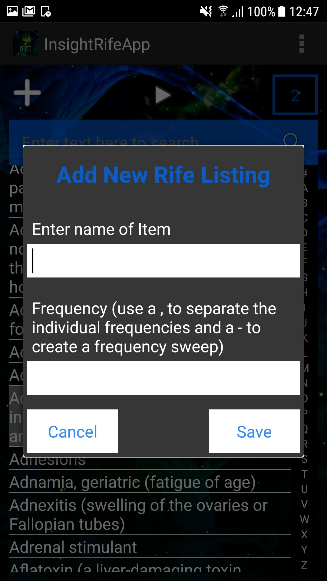 Rife Frequency Tone Amplifier. | Indus Appstore | Screenshot