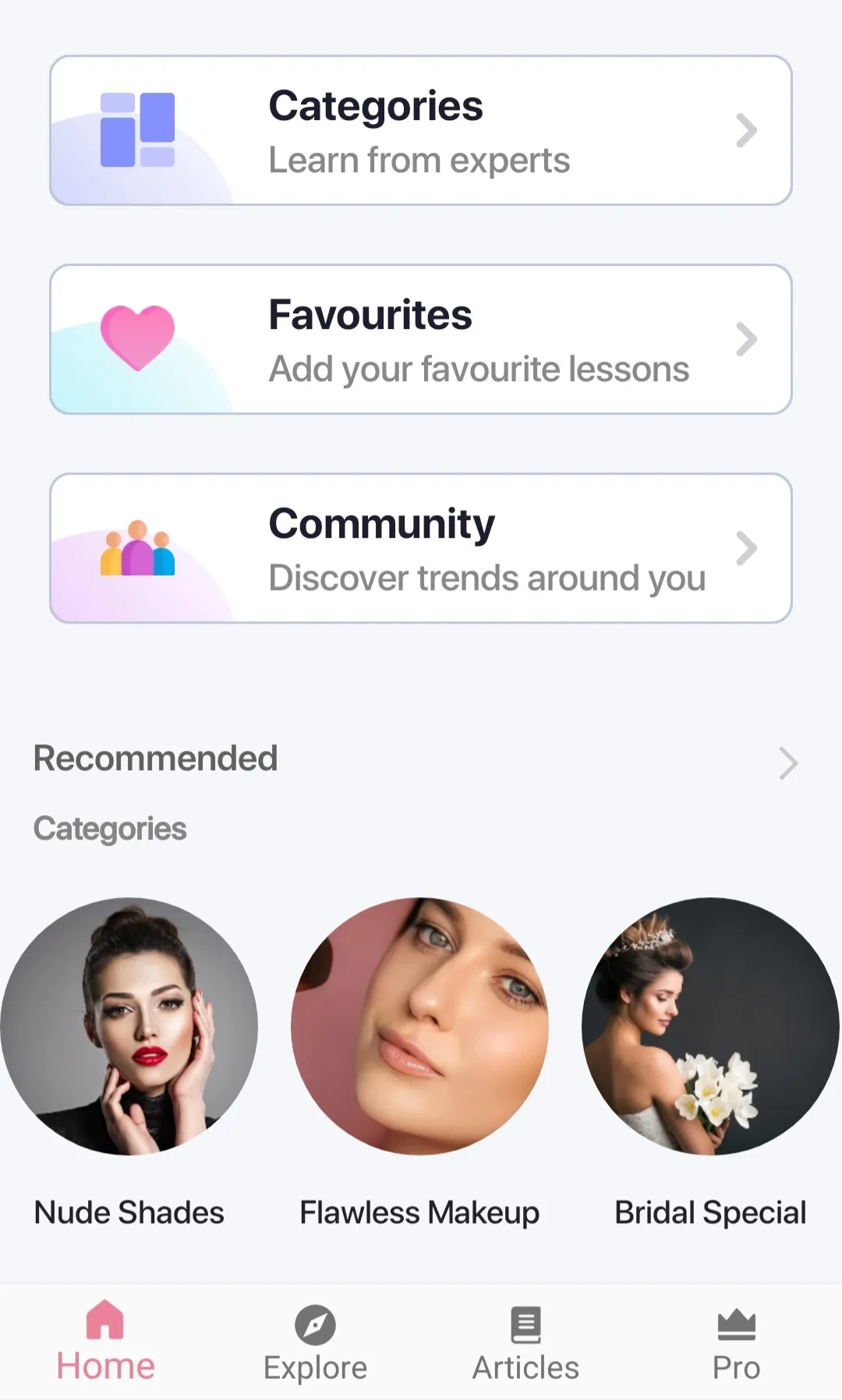 Makeup Tutorial App | Indus Appstore | Screenshot