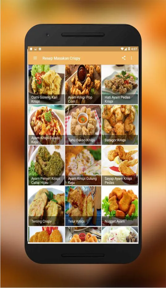 resep masakan crispy offline | Indus Appstore | Screenshot