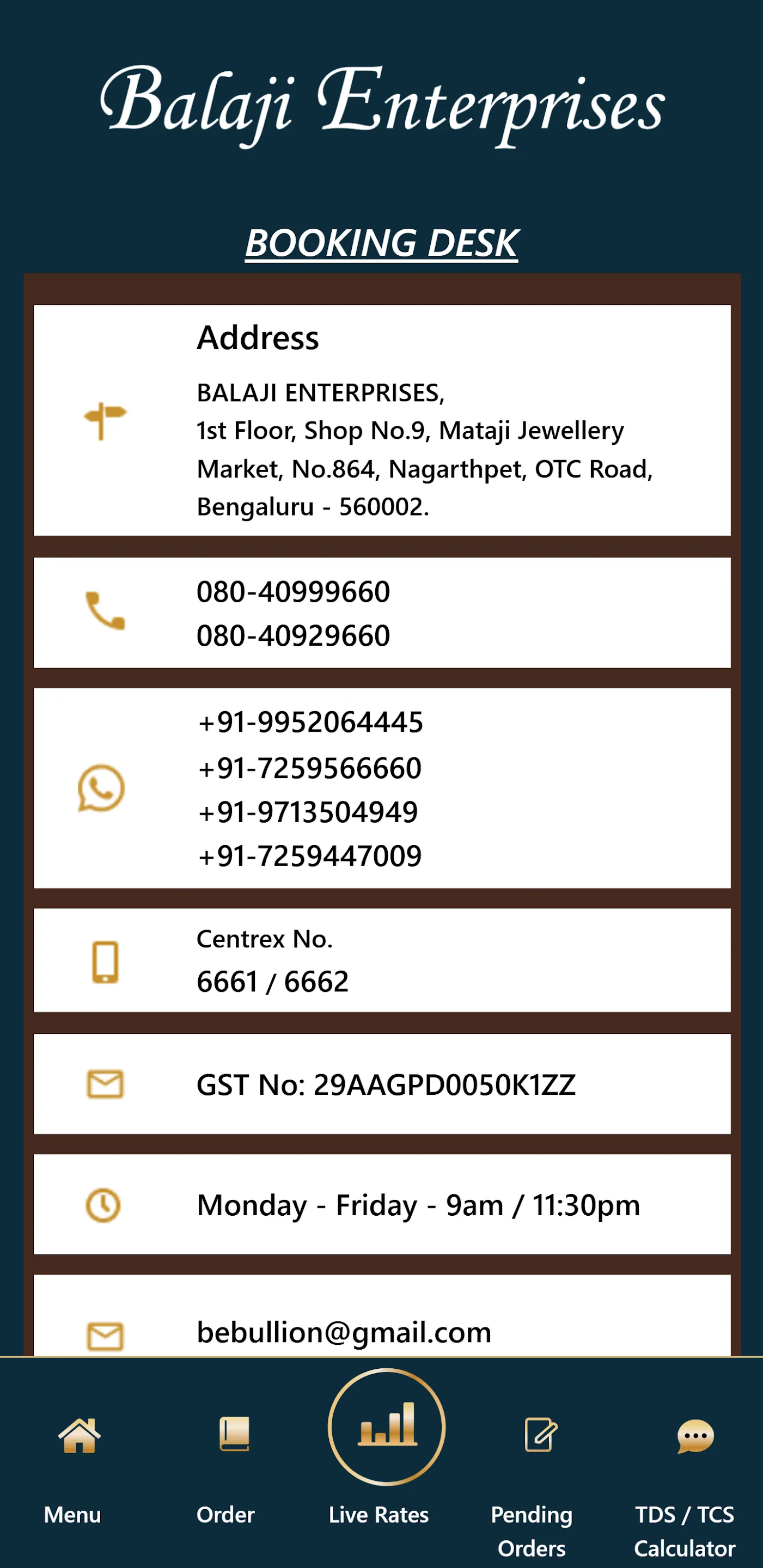 Balaji Enterprises | Indus Appstore | Screenshot