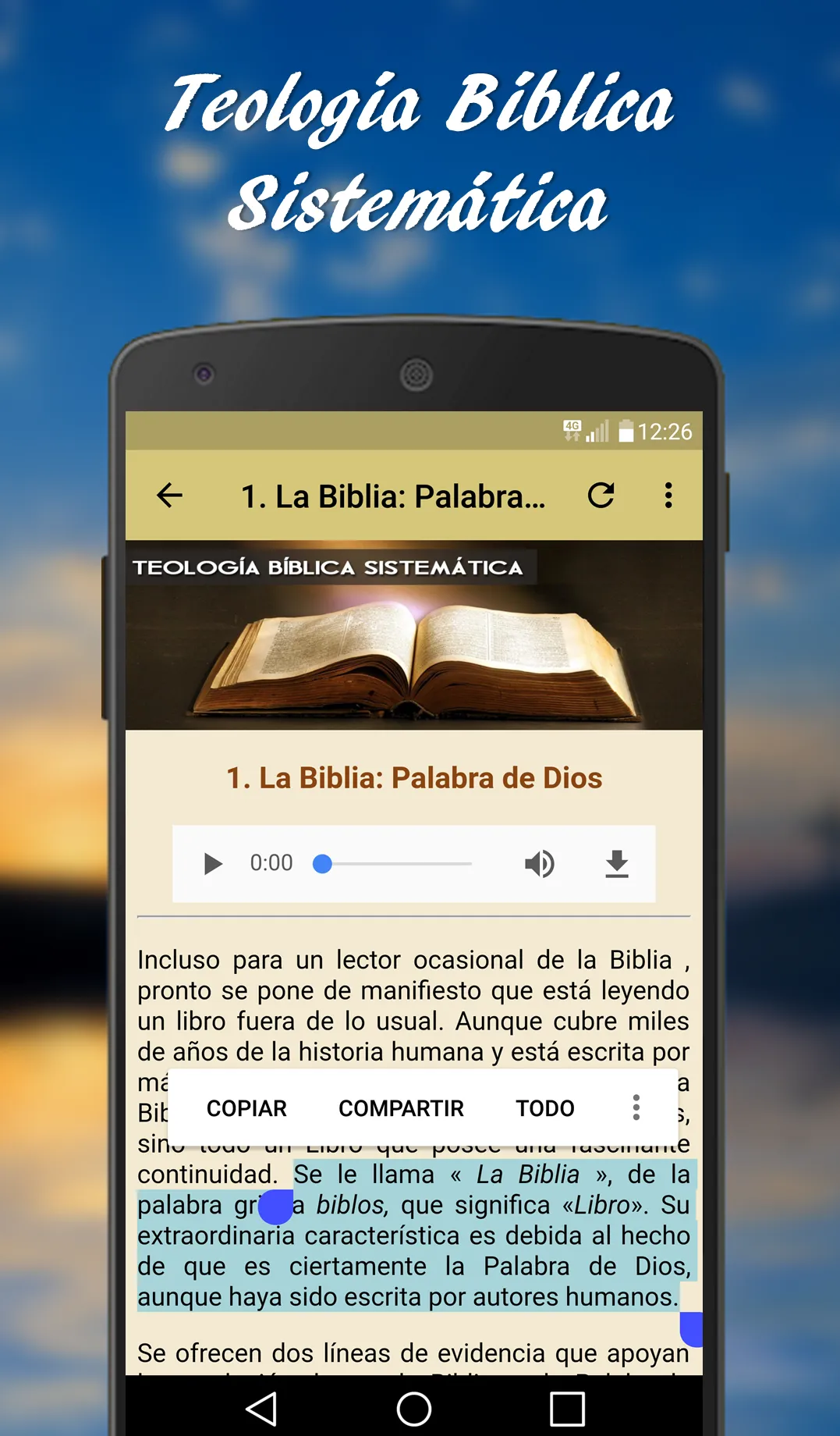 Teología Bíblica Sistemática | Indus Appstore | Screenshot