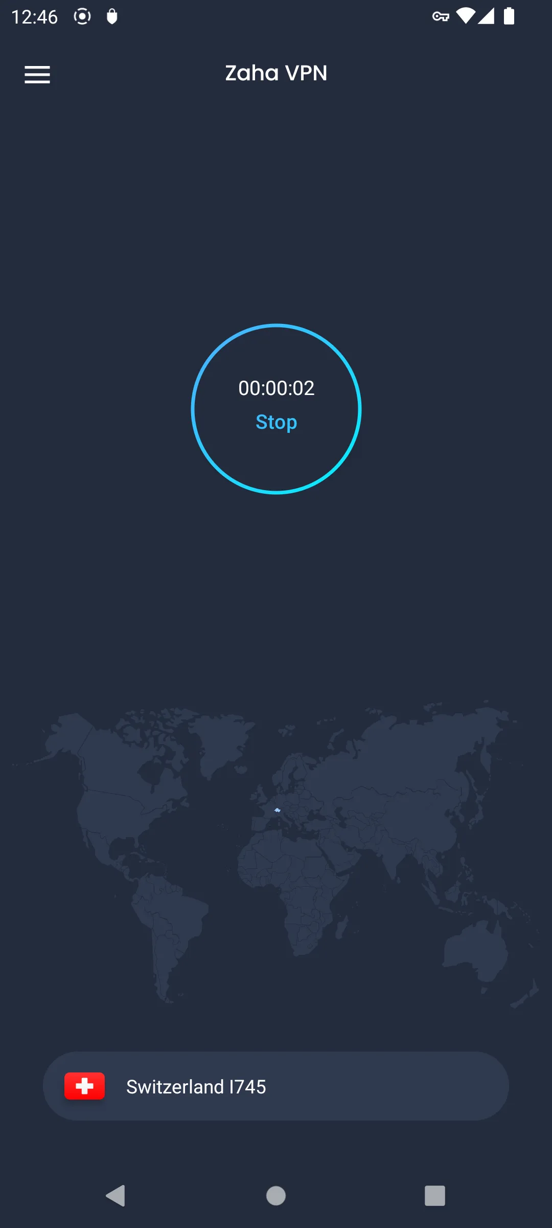 Zaha VPN | Indus Appstore | Screenshot