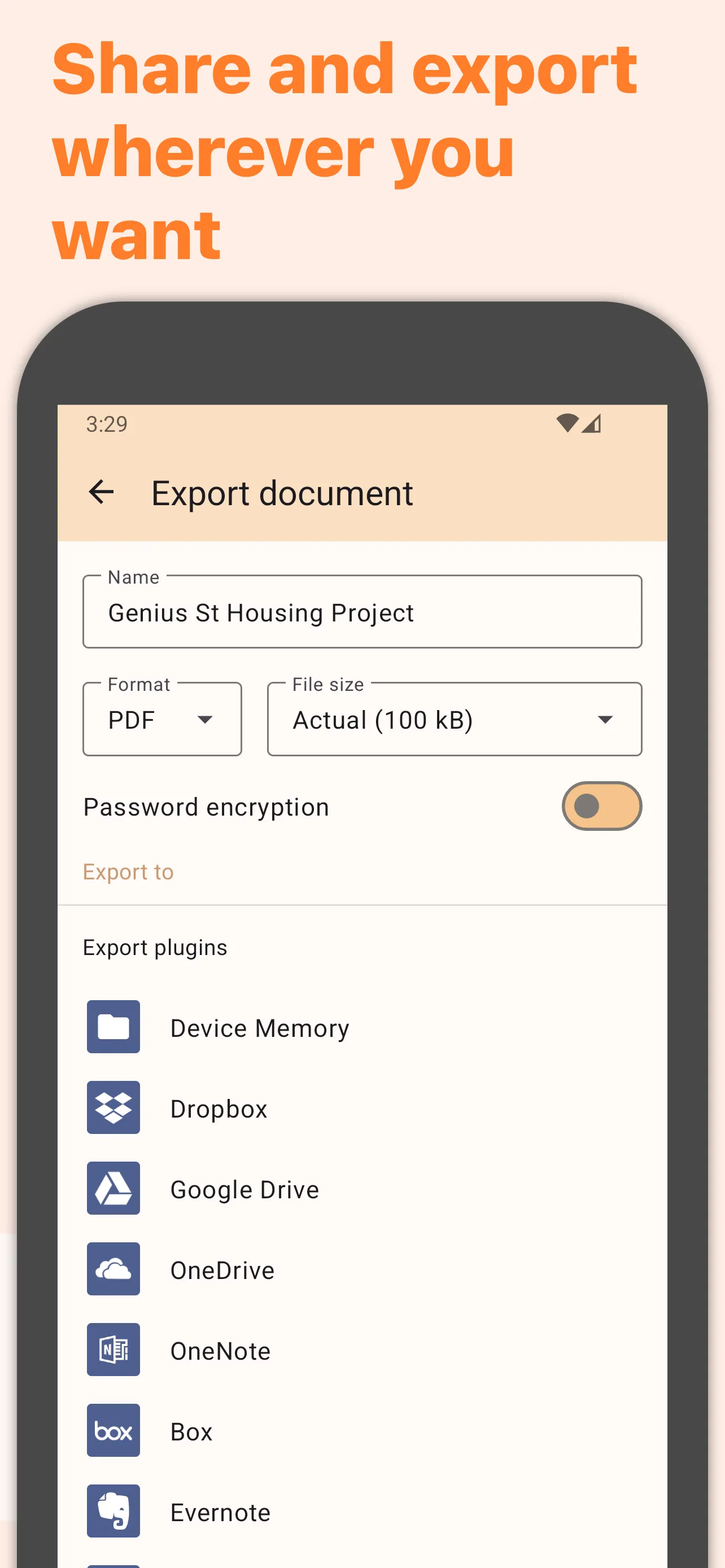 Genius Scan - PDF Scanner | Indus Appstore | Screenshot