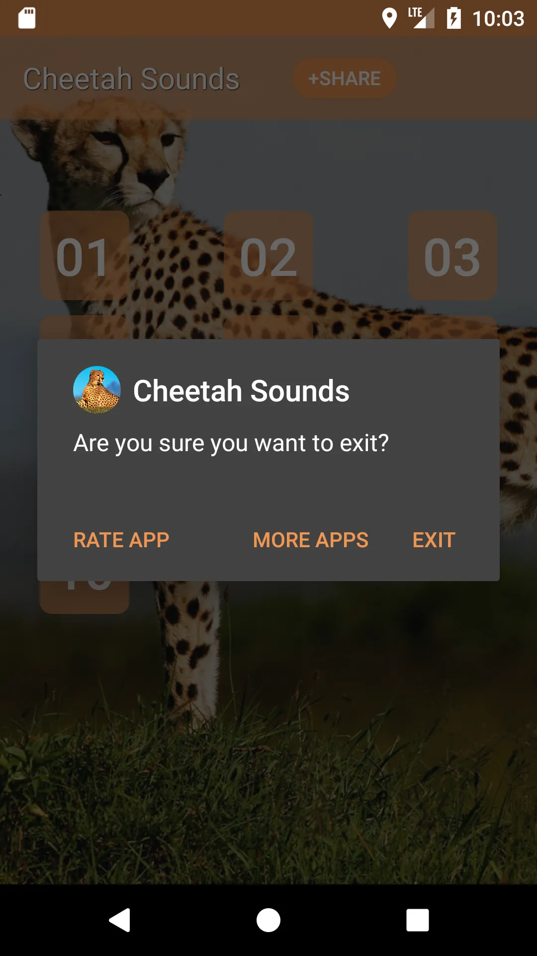 Cheetah Sounds | Indus Appstore | Screenshot