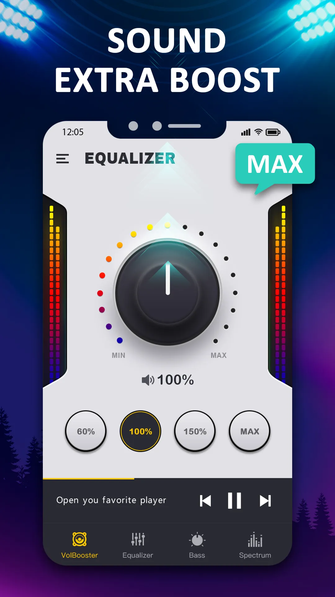 Bass & Vol Boost - Equalizer | Indus Appstore | Screenshot