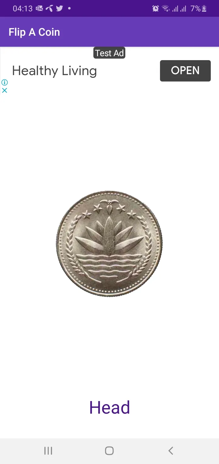 Flip A Coin | Indus Appstore | Screenshot