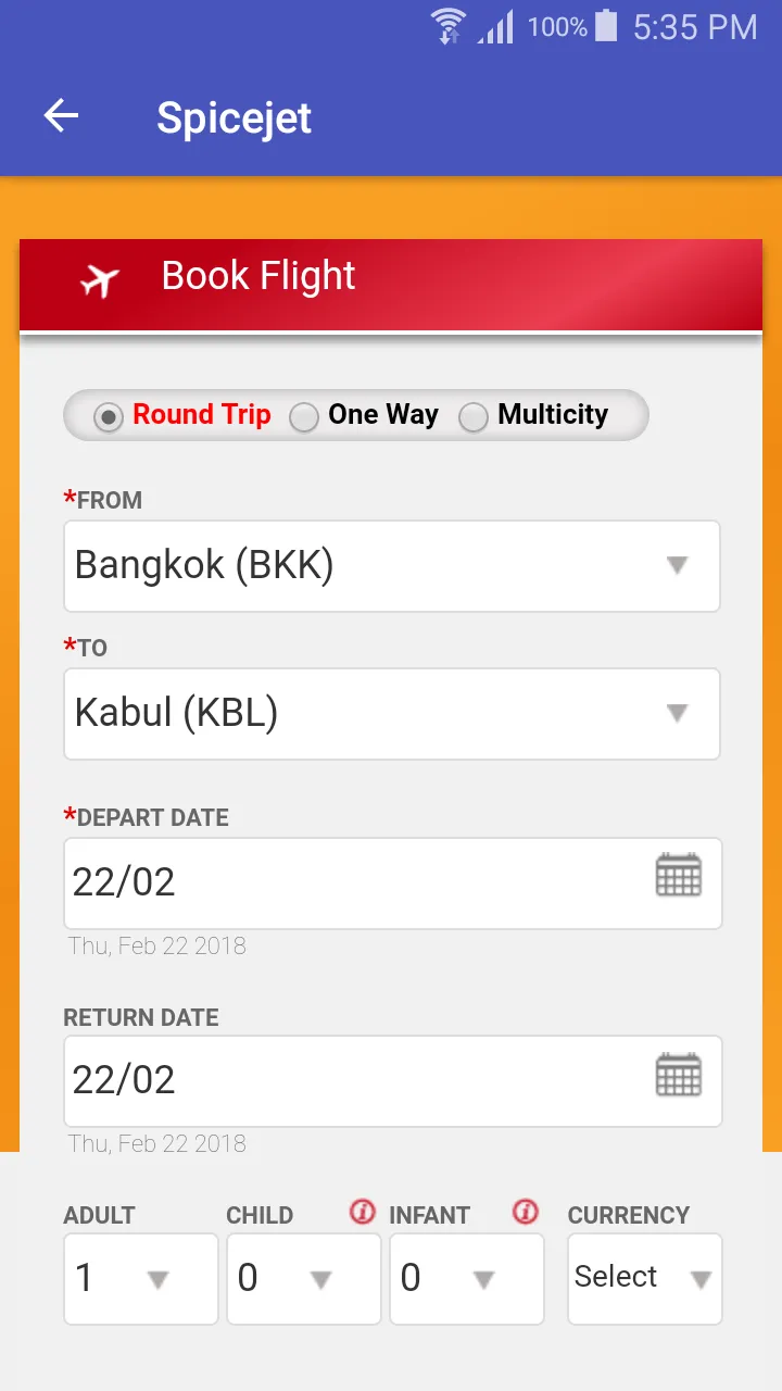 All Flight Tickets Booking | Indus Appstore | Screenshot