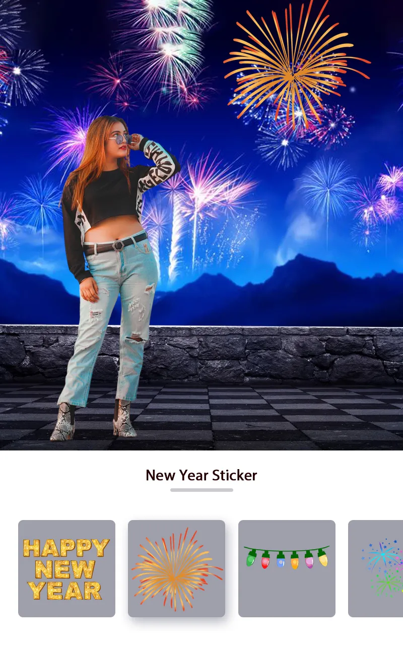 New Year Photo Editor | Indus Appstore | Screenshot