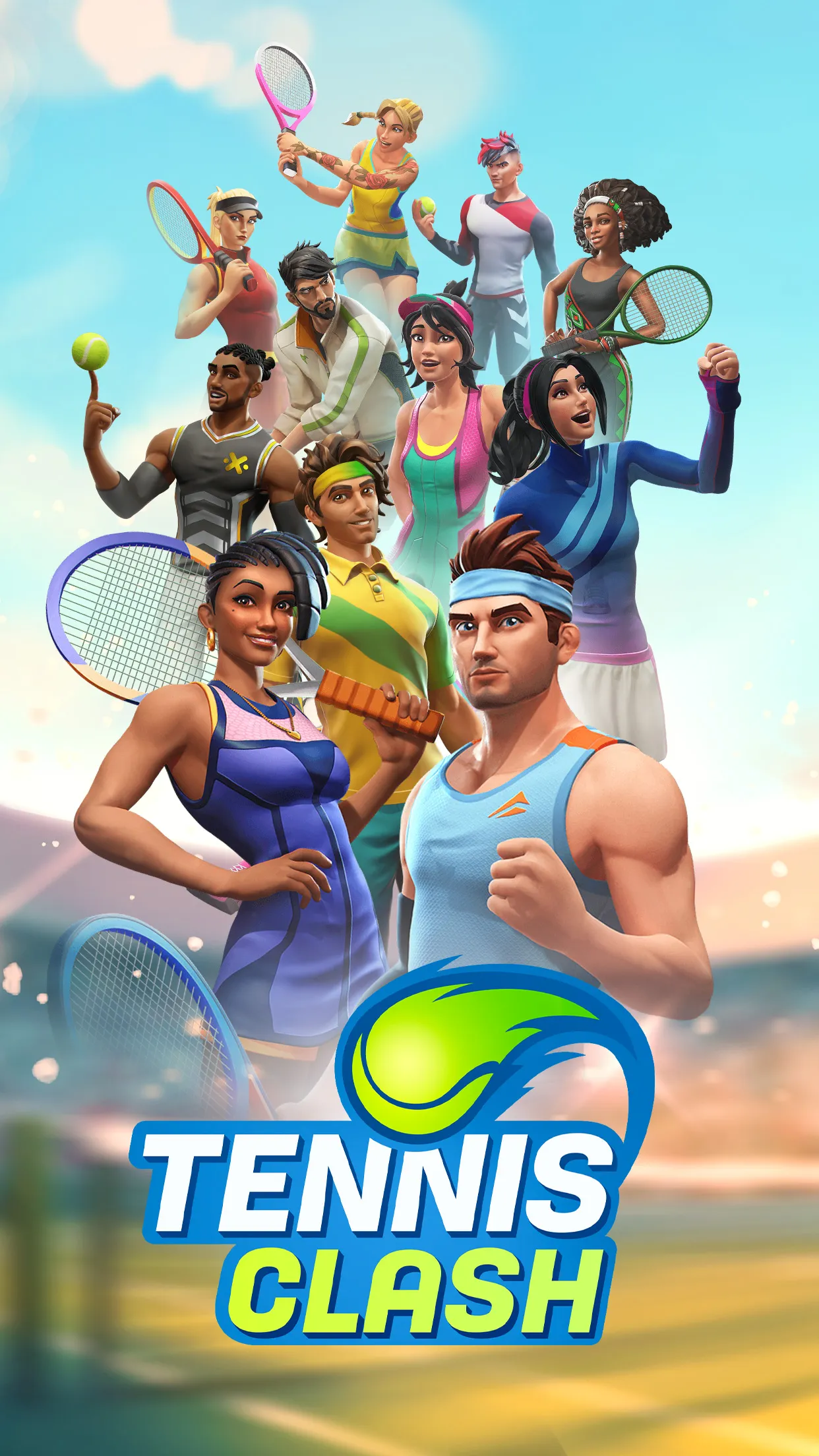 Tennis Clash: Multiplayer Game | Indus Appstore | Screenshot