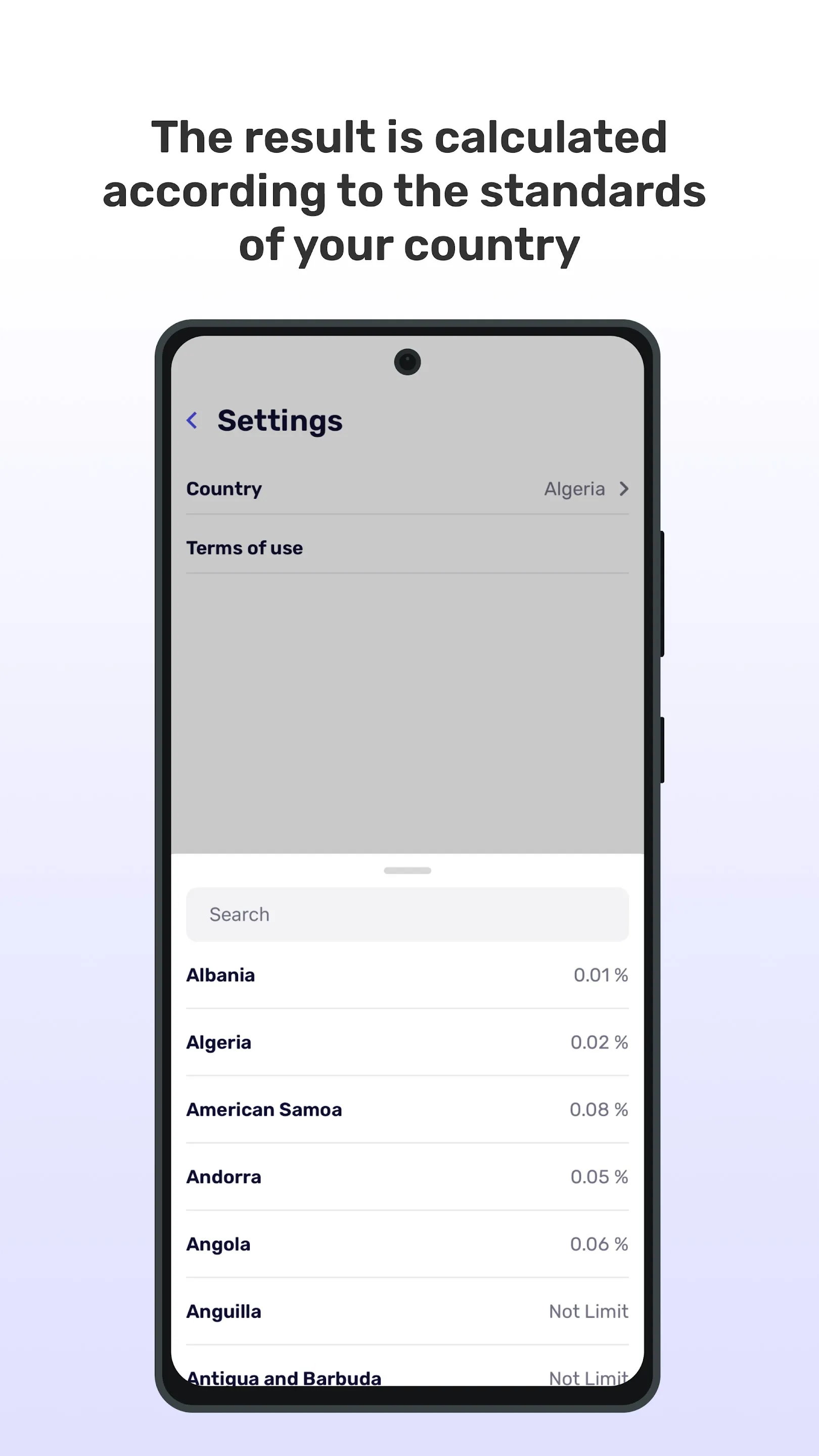 AlcCalc - BAC calculator | Indus Appstore | Screenshot