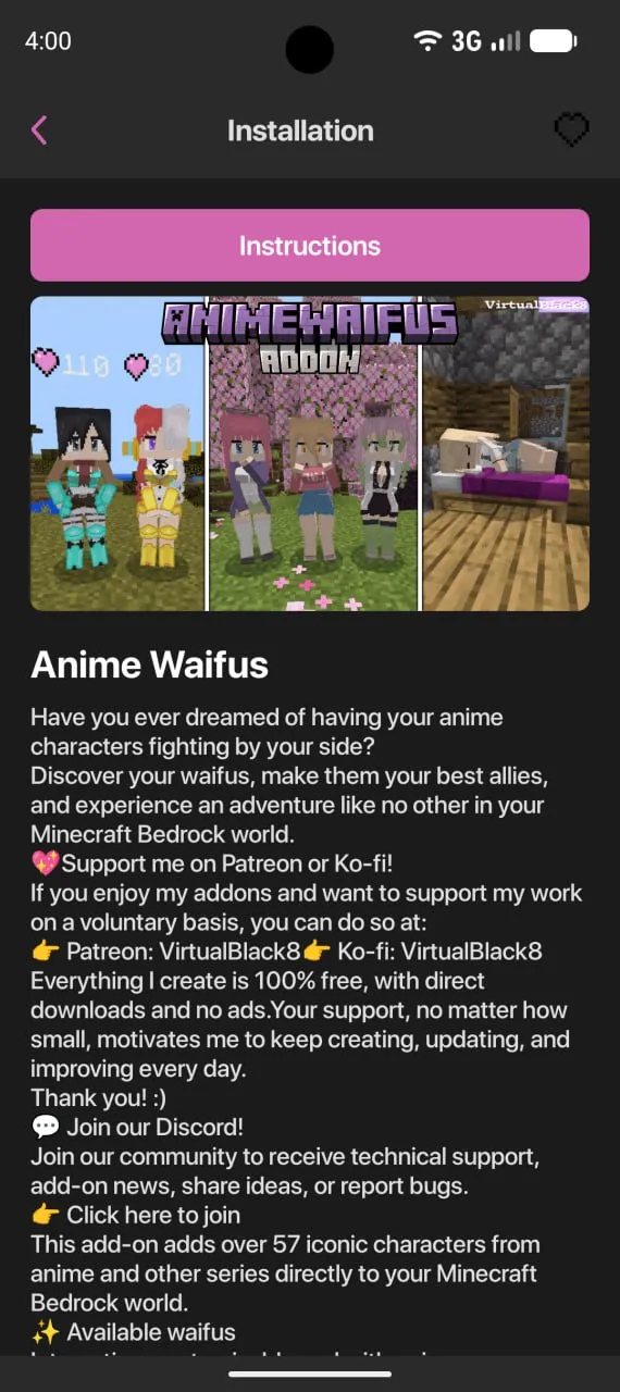 Anime Mods for Minecraft PE | Indus Appstore | Screenshot