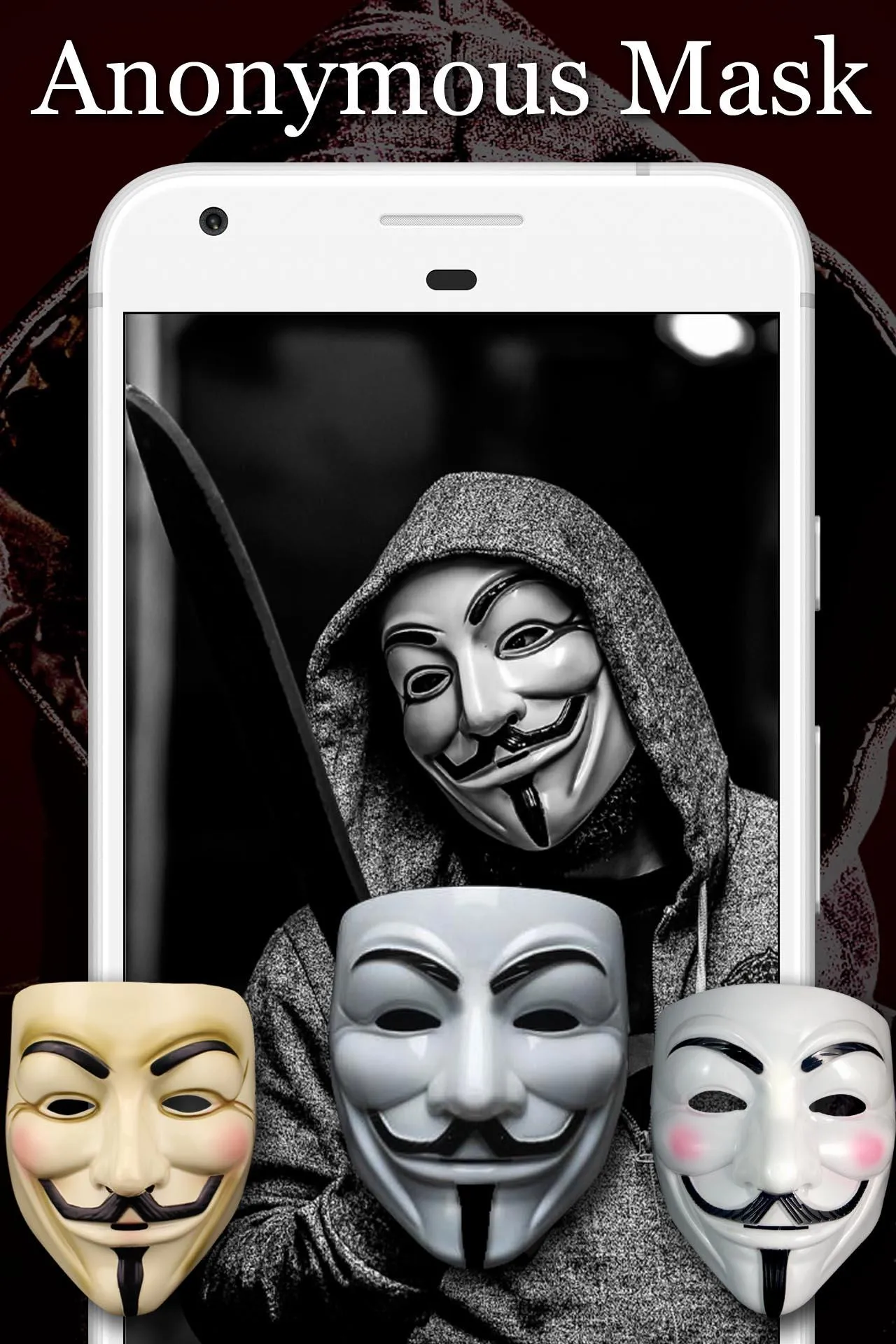 Anonymous Mask Photo Editor | Indus Appstore | Screenshot