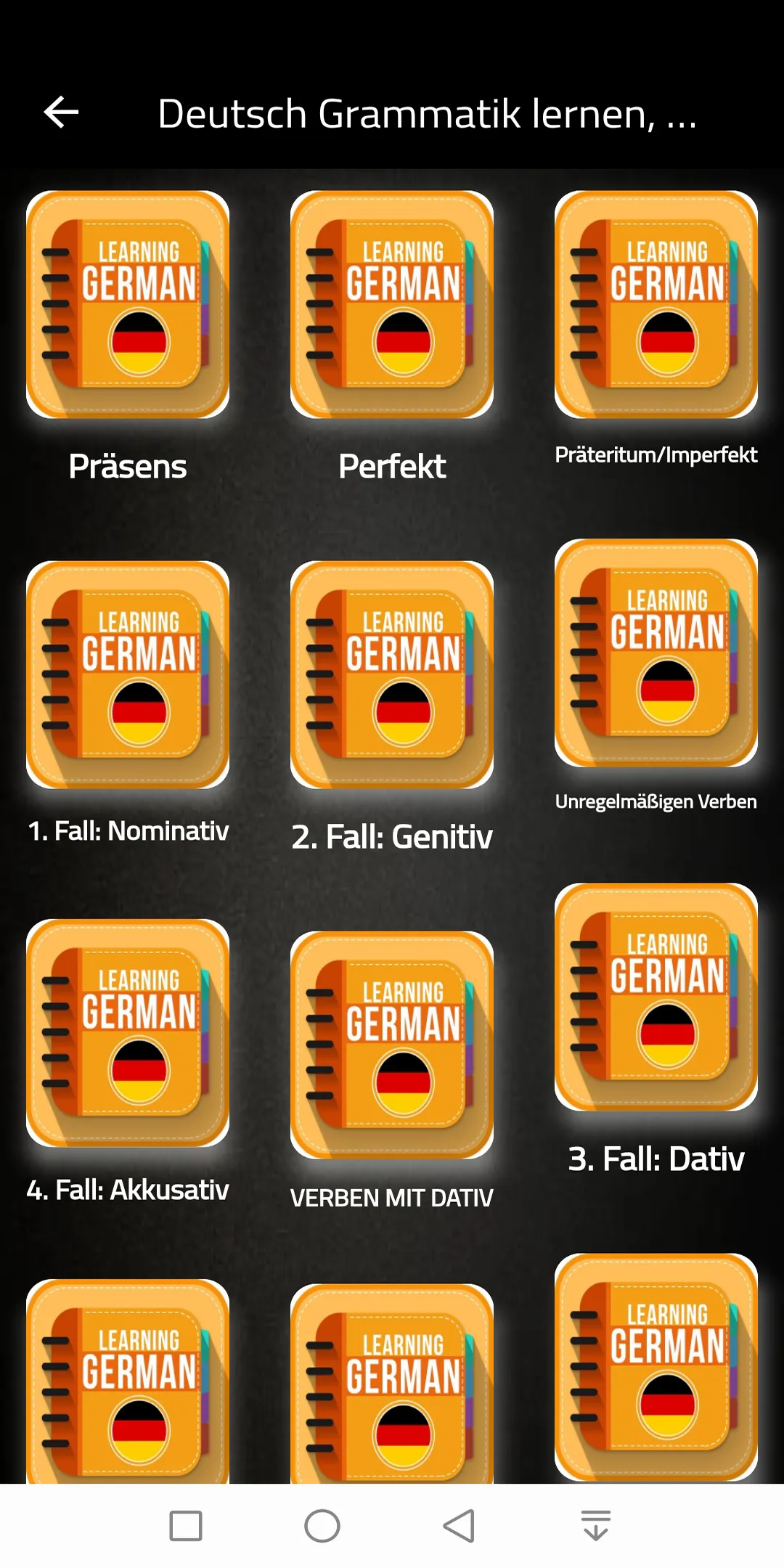 German Grammar learning. | Indus Appstore | Screenshot