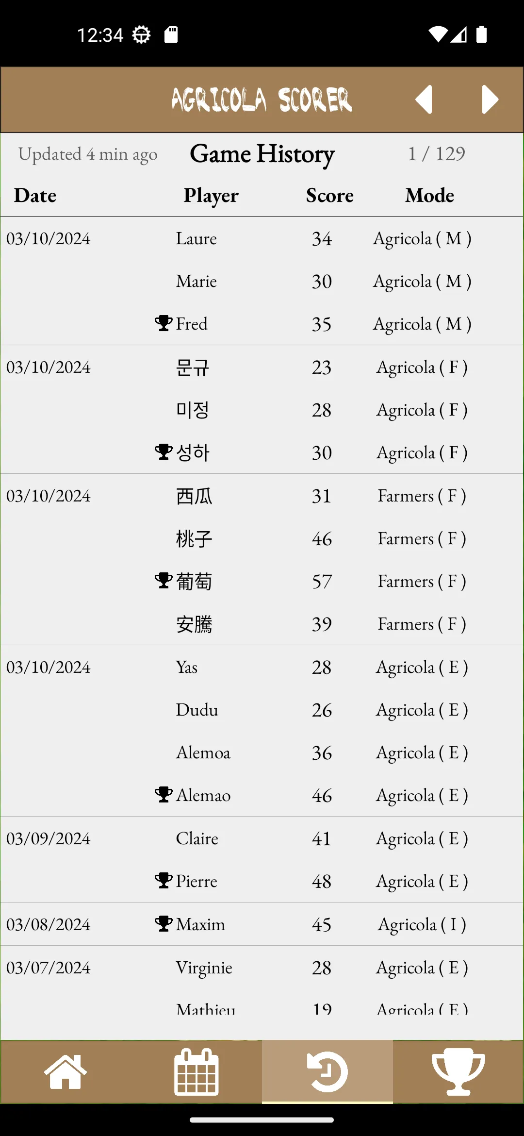 Agricola Scorer | Indus Appstore | Screenshot