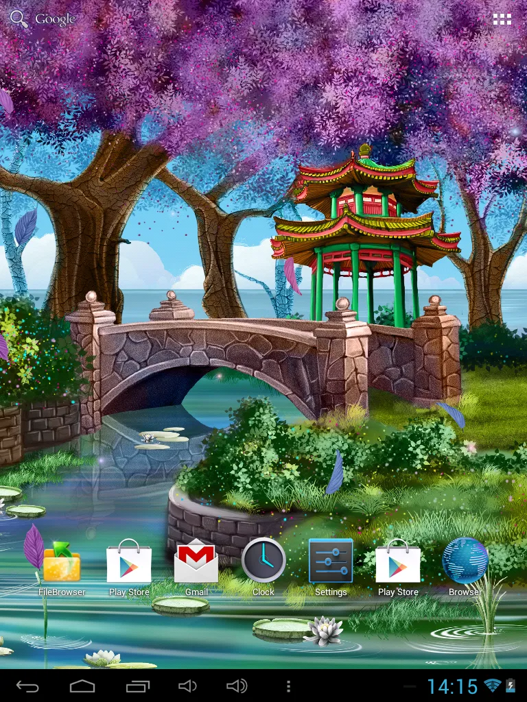 Magic Garden Live Wallpaper | Indus Appstore | Screenshot