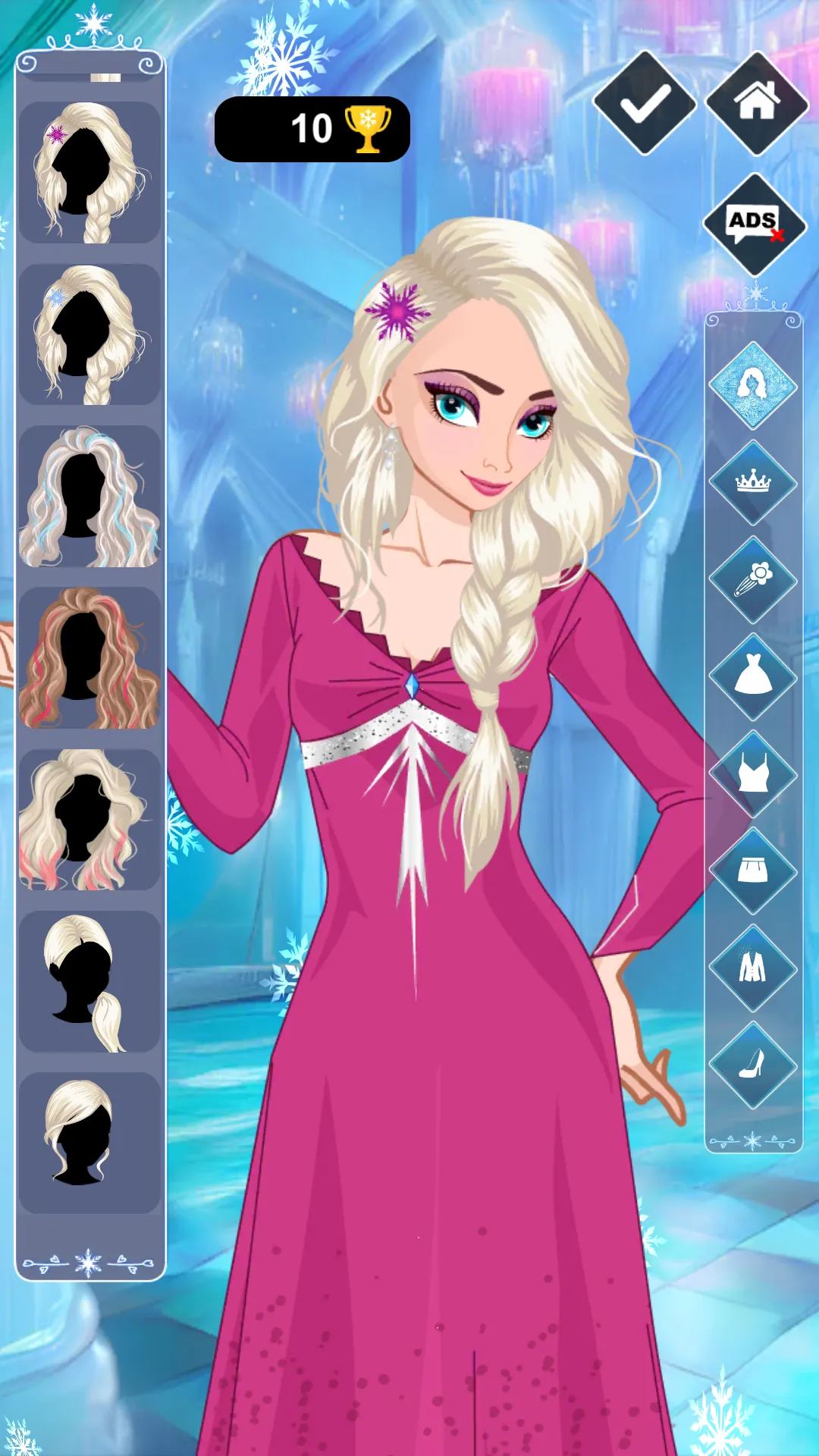 Icy or Fire dress up game | Indus Appstore | Screenshot